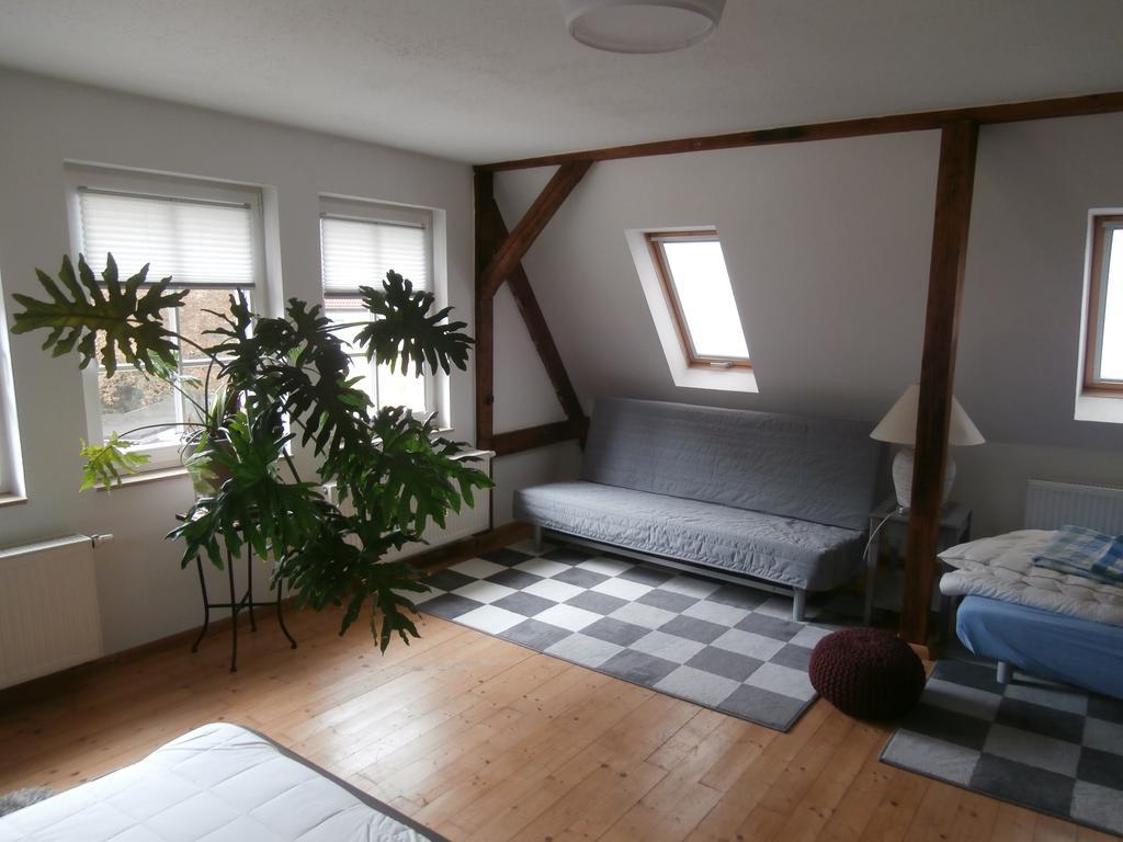 Ferienwohnung Saaleblick Halle  المظهر الخارجي الصورة