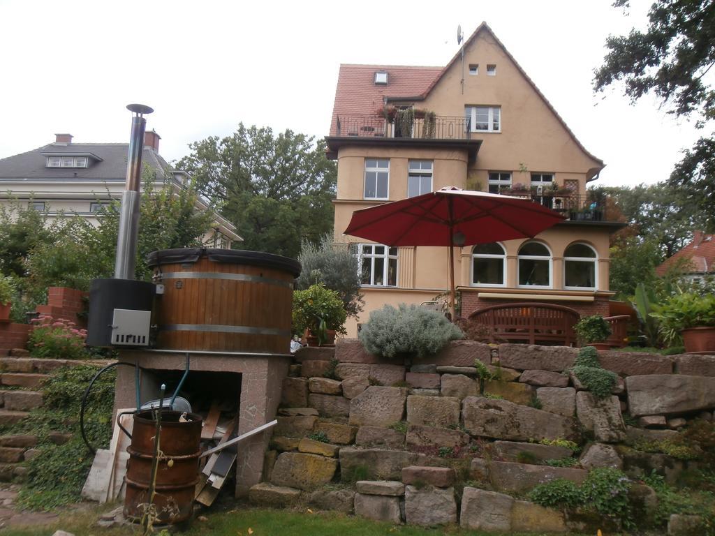 Ferienwohnung Saaleblick Halle  المظهر الخارجي الصورة