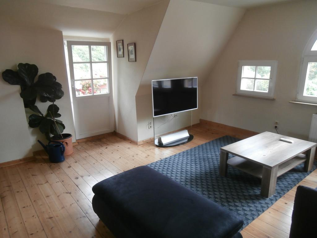 Ferienwohnung Saaleblick Halle  المظهر الخارجي الصورة